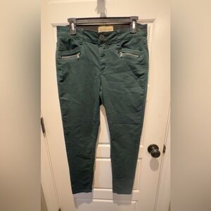 Democracy Women's Dark Green Skinny Jeans